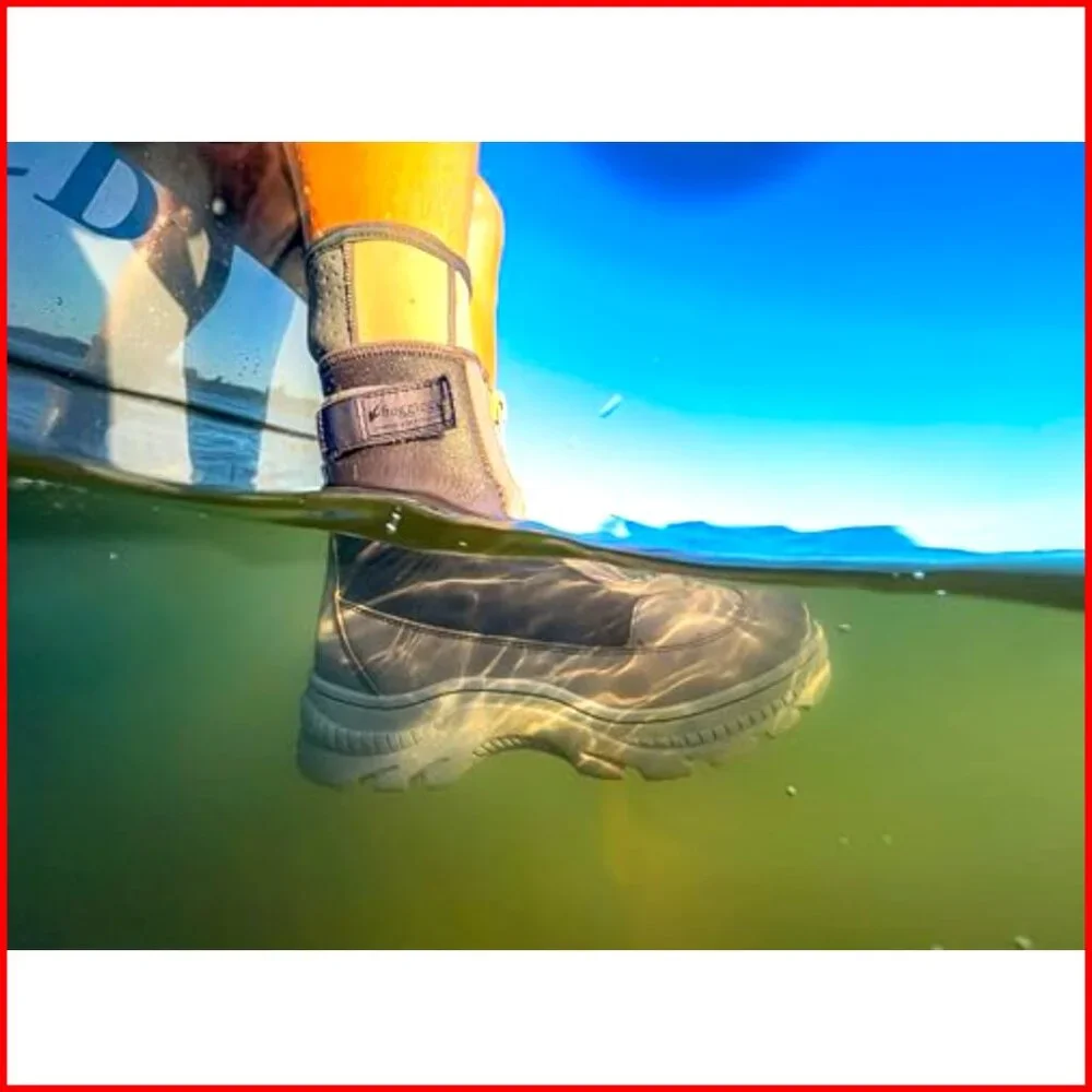 Men's Waterproof Wading Boots Neoprene Fishing Surf Sand Traction
